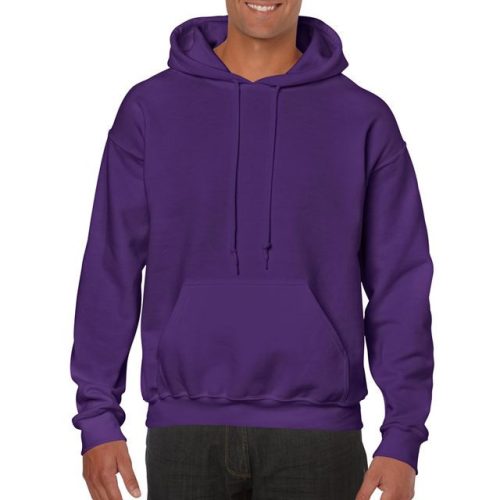 gi18500pu-m, GILDAN (GI18500) HEAVY BLEND ADULT HOODED SWEATSHIRT  hosszú ujjú uniszex pulóver