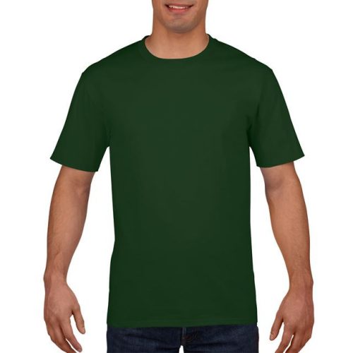 gi4100fo-2xl, GILDAN (GI4100) nyári rövid ujjú férfi póló, környakas, Feny?zöld/Forest Green
