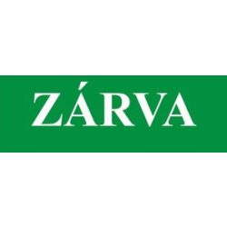 Zárva feliratú, öntapadós matrica