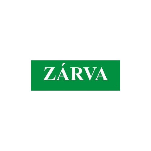 Zárva feliratú, öntapadós matrica