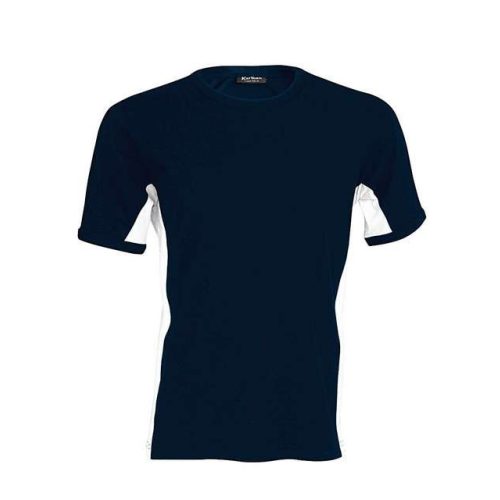 ka340nv-wh-s, KARIBAN TIGER SHORT SLEEVE (KA340) nyári rövid ujjú féri póló, környakas