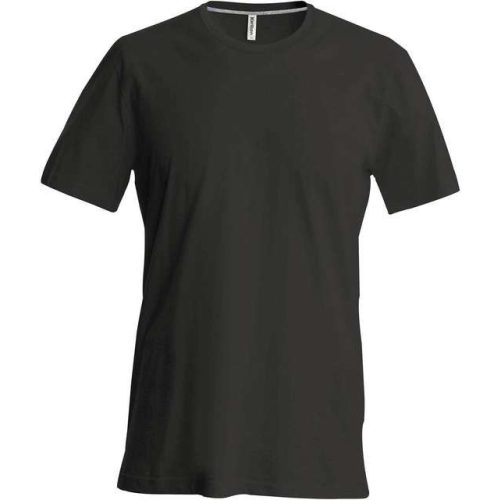 ka356bl-s, KARIBAN MEN'S SORT SLEEVE (KA356) nyári rövid ujjú férfi póló, környakas oldalvarrott,