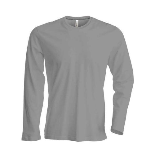 ka359oxg-s, KARIBAN MEN'S LONG SLEEVE (KA359) nyári hosszú ujjú férfi póló, környakas