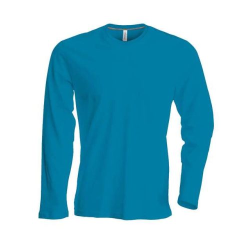 ka359tb-s, KARIBAN MEN'S LONG SLEEVE (KA359) nyári hosszú ujjú férfi póló, környakas