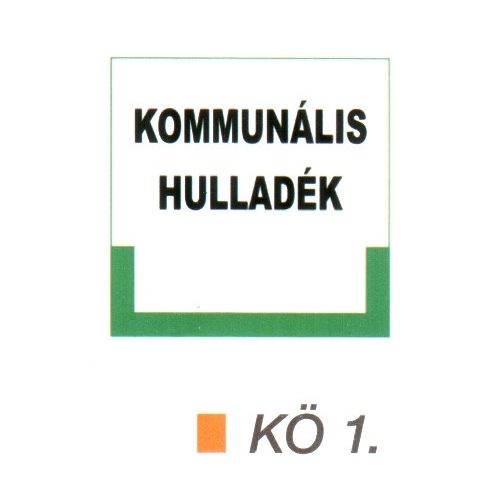 Kommunális hulladék kö 1.