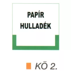 Papír hulladék kö 2.