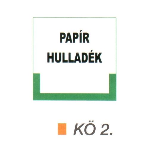 Papír hulladék kö 2.