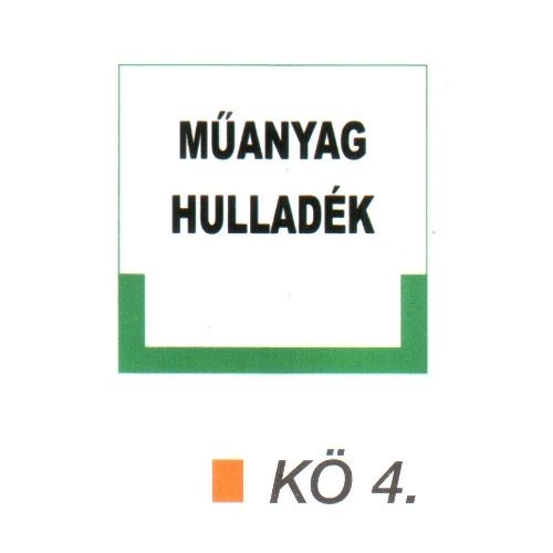 Müanyag hulladék kö 4.