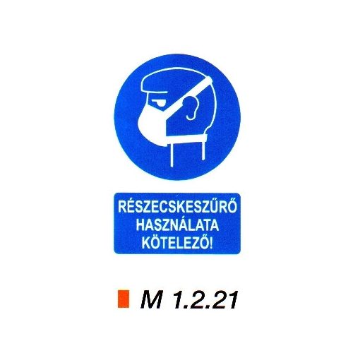 Részecskeszűrő használata kötelező m 1.2.21