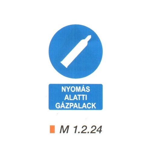 Nyomás alatti gázpalack m 1.2.24