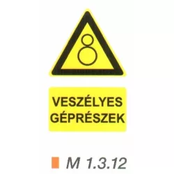 Vigyázz! Veszélyes gépszerek m 1.3.12