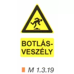 Botlásveszély m 1.3.19