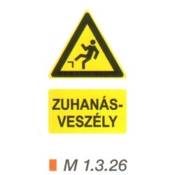 Zuhanásveszély m 1.3.26