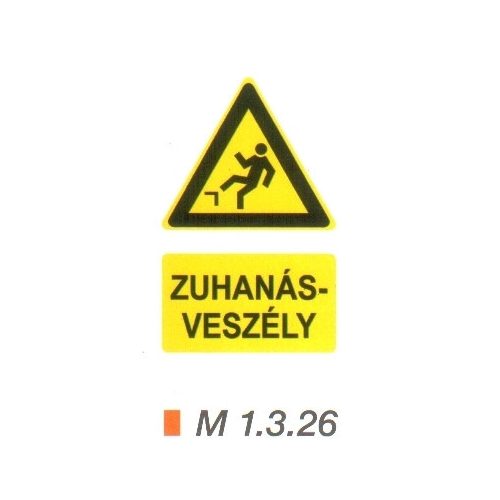 Zuhanásveszély m 1.3.26