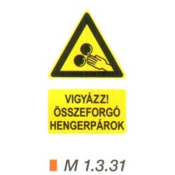 Vigyázz! Összeforgó hengerpárok m 1.3.31