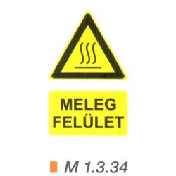 Meleg felület m 1.3.34