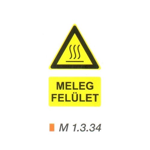 Meleg felület m 1.3.34