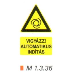 Vigyázz! Automatikus indítás m 1.3.36