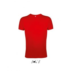   SOL'S REGENT FIT MEN'S ROUND COLLAR CLOSE (SO00553) nyári rövid ujjú férfi póló, környakas oldalvarrott karcsúsított, 100% Pamut