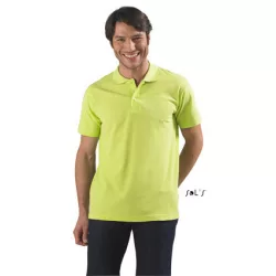   SOL'S SUMMER II (SO11342) rövid ujjú férfi galléros póló, fésült pamut oldalvarrott, 100% Pamut