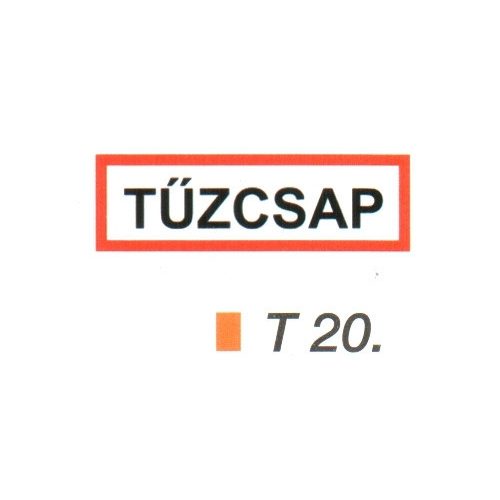 Tüzcsap piktogram t 20.