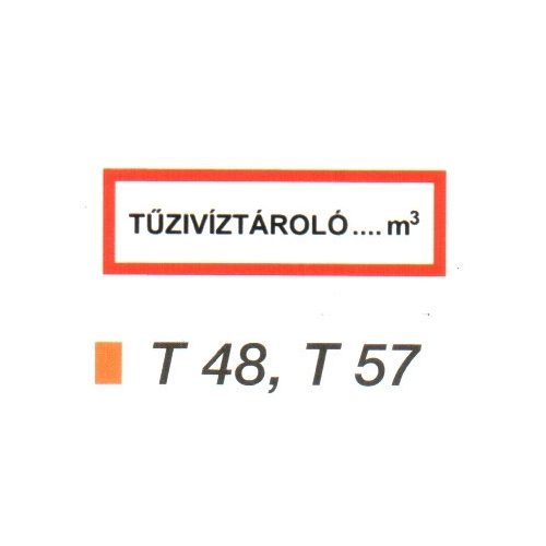 Tüzivíztároló ... m3 t 48