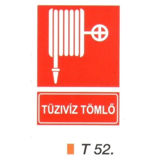 Tüzivíz tömlö t 52